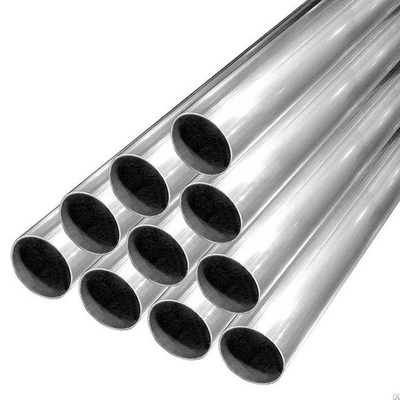 لوله گرد فولاد ضد زنگ SUS304 نورد سرد 0.8mm 1mm 1.2mm با ASTM