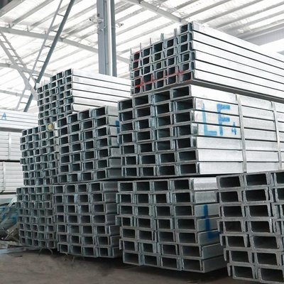 SS400 کانال C گالوانیزه 50 میلی متری ASTM کانال C گالوانیزه داغ