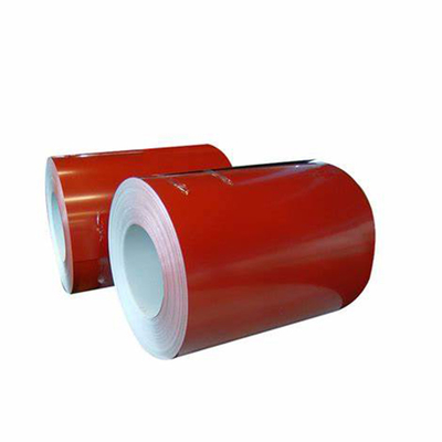 کویل فولادی با پوشش کویل قرمز PPGL DX51D از پیش رنگ شده