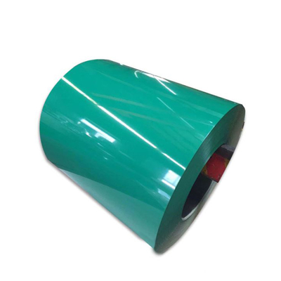 Pvdf کویل PPGL ضخامت 1.2 میلی متر نوار آلومینیومی با روکش رنگی مورد استفاده صنعتی