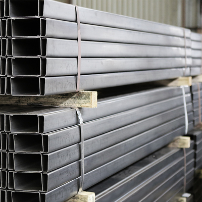 50 میلی متر فولاد گالوانیزه C کانال فلزی آهن U تیر ASTM Q235 Q345