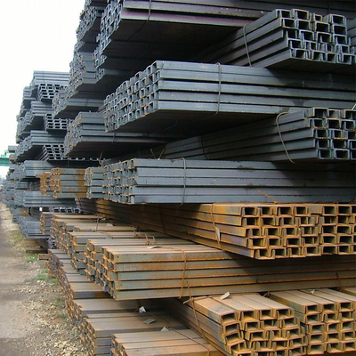 مصالح ساختمانی فولاد ملایم C کانال نورد گرم 3mm 4mm 5mm