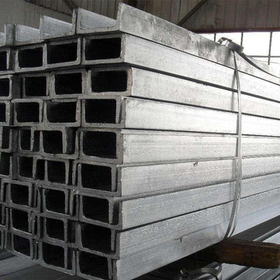 50 میلی متر فولاد گالوانیزه C کانال فلزی آهن U تیر ASTM Q235 Q345