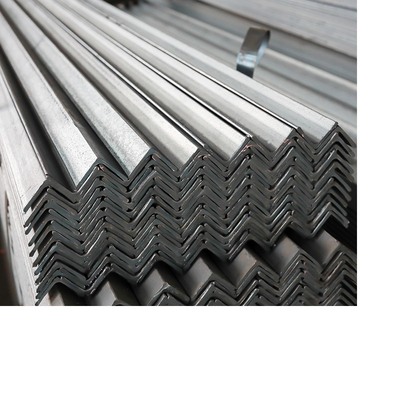 ASTM A36 GI فولاد زاویه متساوی الاضلاع محصول شاندونگ ساخت 12 متر