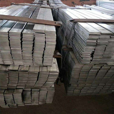 میله تخت گالوانیزه 6 میلی‌متری 8 میلی‌متر تخت فولادی یکدست رنگ برای ساختار قاب Q235
