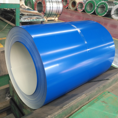رول سقف گالوانیزه گالوانیزه PPGI با روکش رنگی رول 1250mm