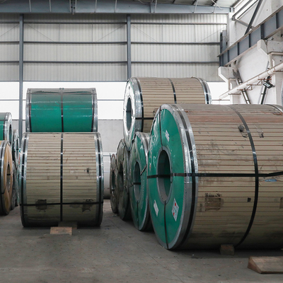 ASTM 304 2B کلاف فولاد ضد زنگ نورد سرد سری 300 نورد گرم 1.5 میلی متری