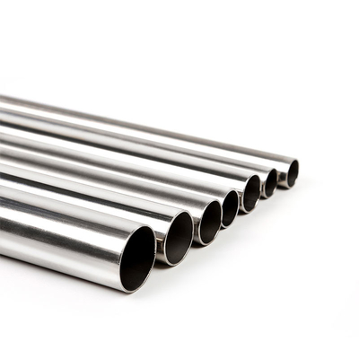 لوله گرد فولاد ضد زنگ SUS304 نورد سرد 0.8mm 1mm 1.2mm با ASTM