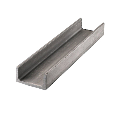 SUS 304 321 فولاد ضد زنگ کانال U/C بیم پروفیل SS 409 نورد گرم 100*50*5mm