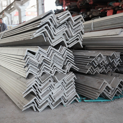 میله زاویه ای فولاد ضد زنگ نورد گرم SS Angle Steel برابر 201 304 316 430