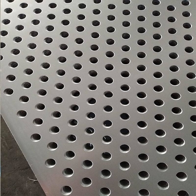 ورق فولادی ضد زنگ سوراخ دار 0.4mm 0.5mm 0.6mm صفحه فلزی تزئینی پانل