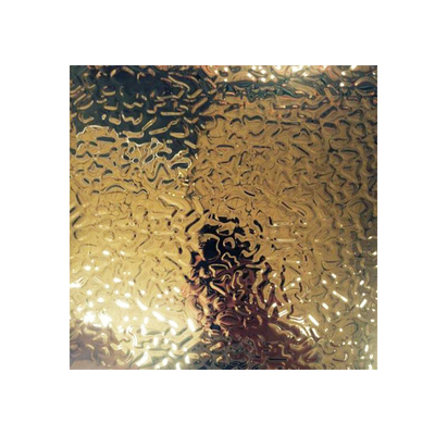 ورق فولادی راه راه آب 0.3mm 0.5mm 0.8mm 1.5mm 304 316 316L 321 SS Sheet
