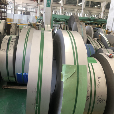 نوار مسطح کویل فولادی ضد زنگ با دقت بالا 0.02mm - 5.0mm In Roll 2b Ba
