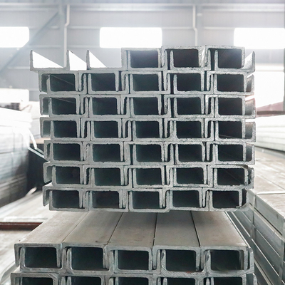 SS400 کانال C گالوانیزه 50 میلی متری ASTM کانال C گالوانیزه داغ