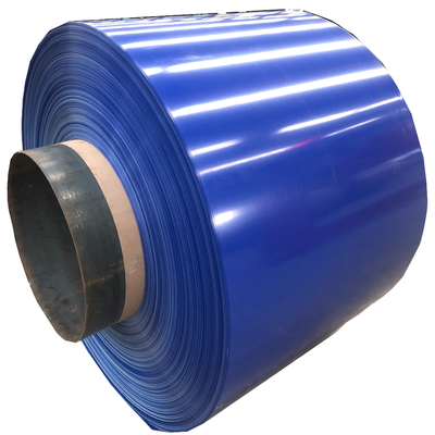 کویل فولادی گالوانیزه از پیش رنگ شده 50hrb 0.14mm سیم پیچ فولادی آلوزینک H112