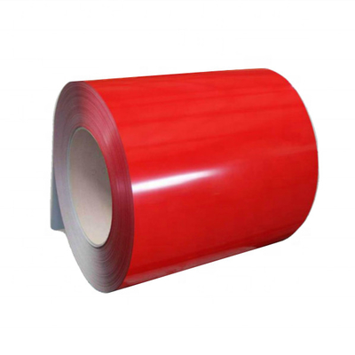 کویل فولادی گالوانیزه از پیش رنگ شده 50hrb 0.14mm سیم پیچ فولادی آلوزینک H112