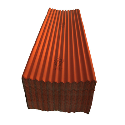 Z30 665mm PPGI ورق سقف DX51 Color Coated Galvalume For Industrial