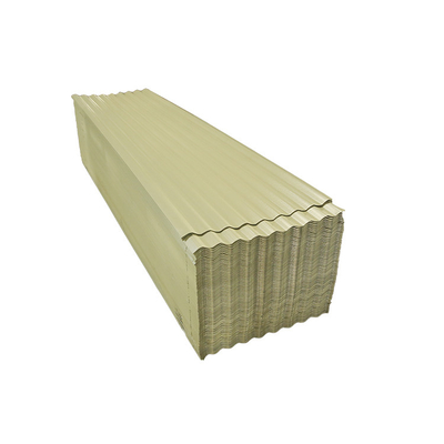 Z30 665mm PPGI ورق سقف DX51 Color Coated Galvalume For Industrial