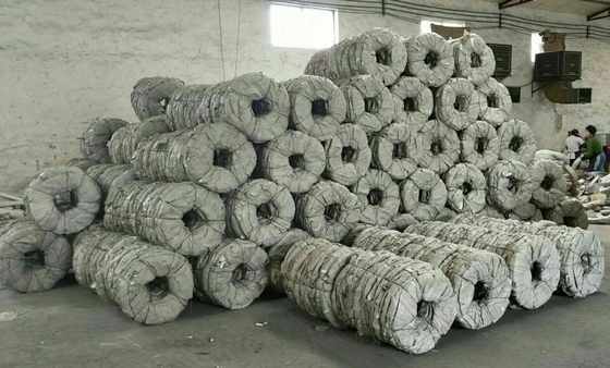 سیم گالوانیزه با قطر 6 میلی متر 100 فوت 21 گرم سیم گالوانیزه آنیل شده