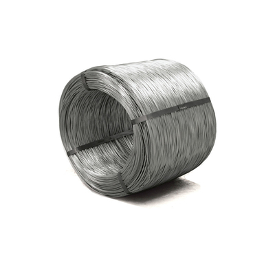 سیم فولادی گالوانیزه کم کربن الکترو Q195 21G 8mm گالوانیزه