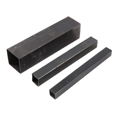 لوله مربعی لوله فولادی گالوانیزه مشکی Q345 4x4 14mm