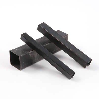 لوله مربعی لوله فولادی گالوانیزه مشکی Q345 4x4 14mm