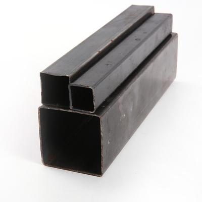 لوله مربعی لوله فولادی گالوانیزه مشکی Q345 4x4 14mm