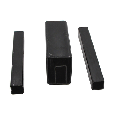 لوله مربع آهنی مشکی Ss400 لوله مربع گالوانیزه 6x6 Ms Hot Rolled