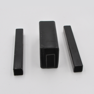 ASTM OD 600mm جعبه فولاد سیاه بخش 5.8m لوله مربع گالوانیزه