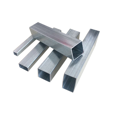 لوله مربع گالوانیزه 6M 2 X 3 Q215 بخش توخالی مستطیلی Erw
