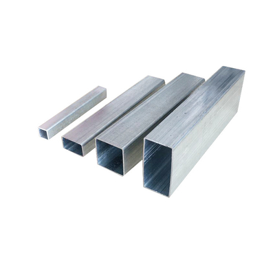 لوله مربع گالوانیزه 6M 2 X 3 Q215 بخش توخالی مستطیلی Erw