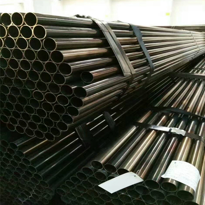 لوله های گرد گالوانیزه Astm A 53 Gr B Q235 Erw Steel Pipe
