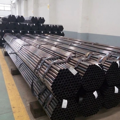 لوله های گرد گالوانیزه Astm A 53 Gr B Q235 Erw Steel Pipe