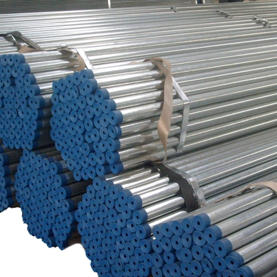 لوله های گرد گالوانیزه Astm A 53 Gr B Q235 Erw Steel Pipe