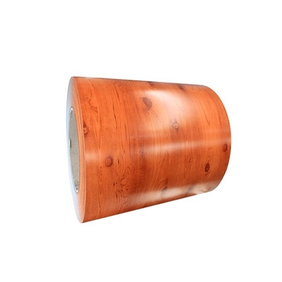 نارنجی 0.12-4.0mm Ppgi Coil DX51D Ppgi فولاد گالوانیزه از پیش رنگ شده