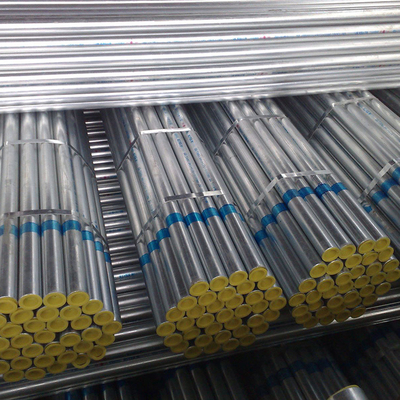 لوله گرد فولاد گالوانیزه 14 میلی متری نورد سرد Astm A 53 B Ms Erw Pipe