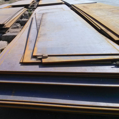 ورق فولادی نورد گرم 350 مگاپاسکال Astm A36 SS400 Q235B