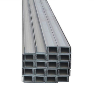 فولاد گالوانیزه C کانال U بخش کانال ساخت 50*50*3mm